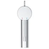 Змішувач для умивальника Grohe Essence New S-Size з донним клапаном, хром (24175001) Фото - 3