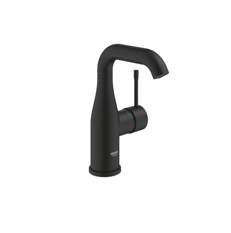 Змішувач для умивальника Grohe Essence New M-Size, чорний (24176KF1)