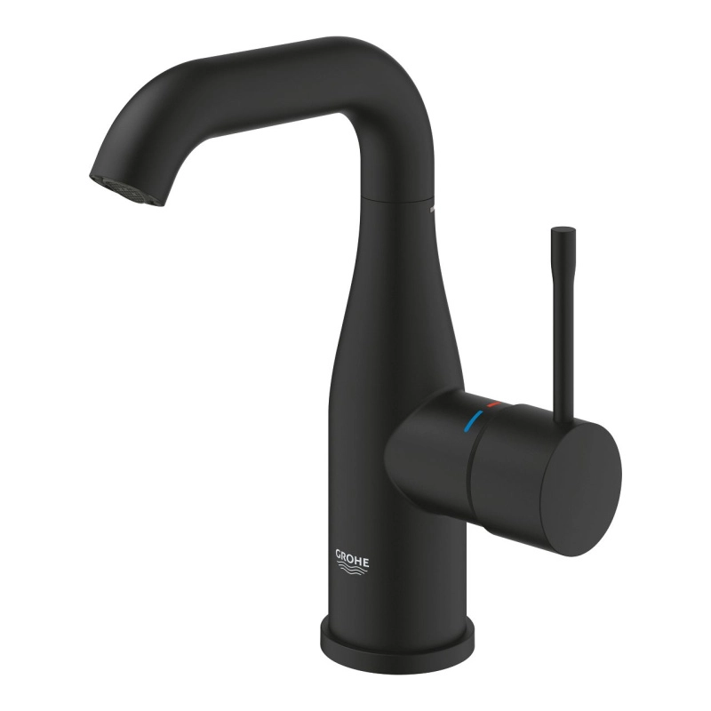 Змішувач для умивальника Grohe Essence New M-Size, чорний (24176KF1) Фото - 3