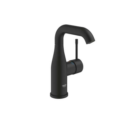 Змішувач для умивальника Grohe Essence New M-Size, чорний (24176KF1)