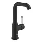 Змішувач для умивальника Grohe Essence New L-Size, чорний матовий (24177KF1)