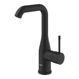 Змішувач для умивальника Grohe Essence New L-Size, чорний матовий (24177KF1) Фото - 2