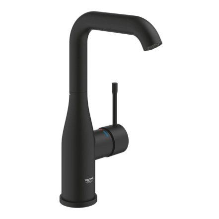 Змішувач для умивальника Grohe Essence New L-Size, чорний матовий (24177KF1)