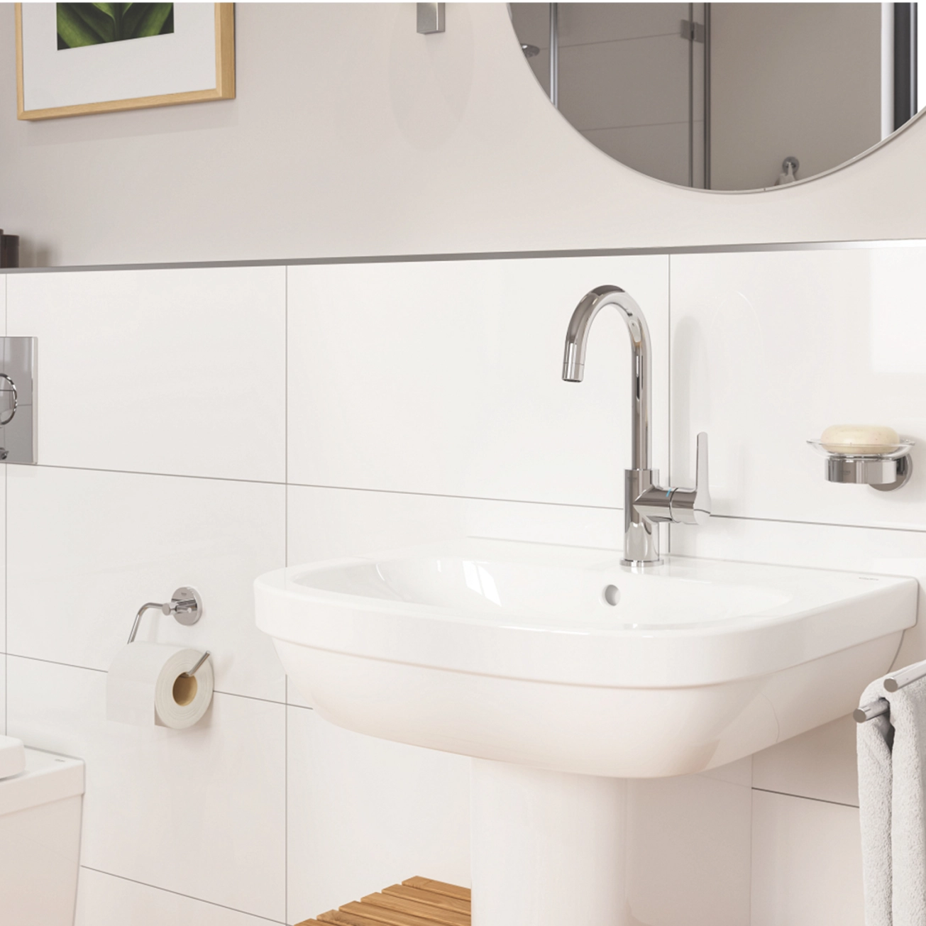 Смеситель для раковины Grohe QuickFix Start L-Size 24203002 Фото - 6