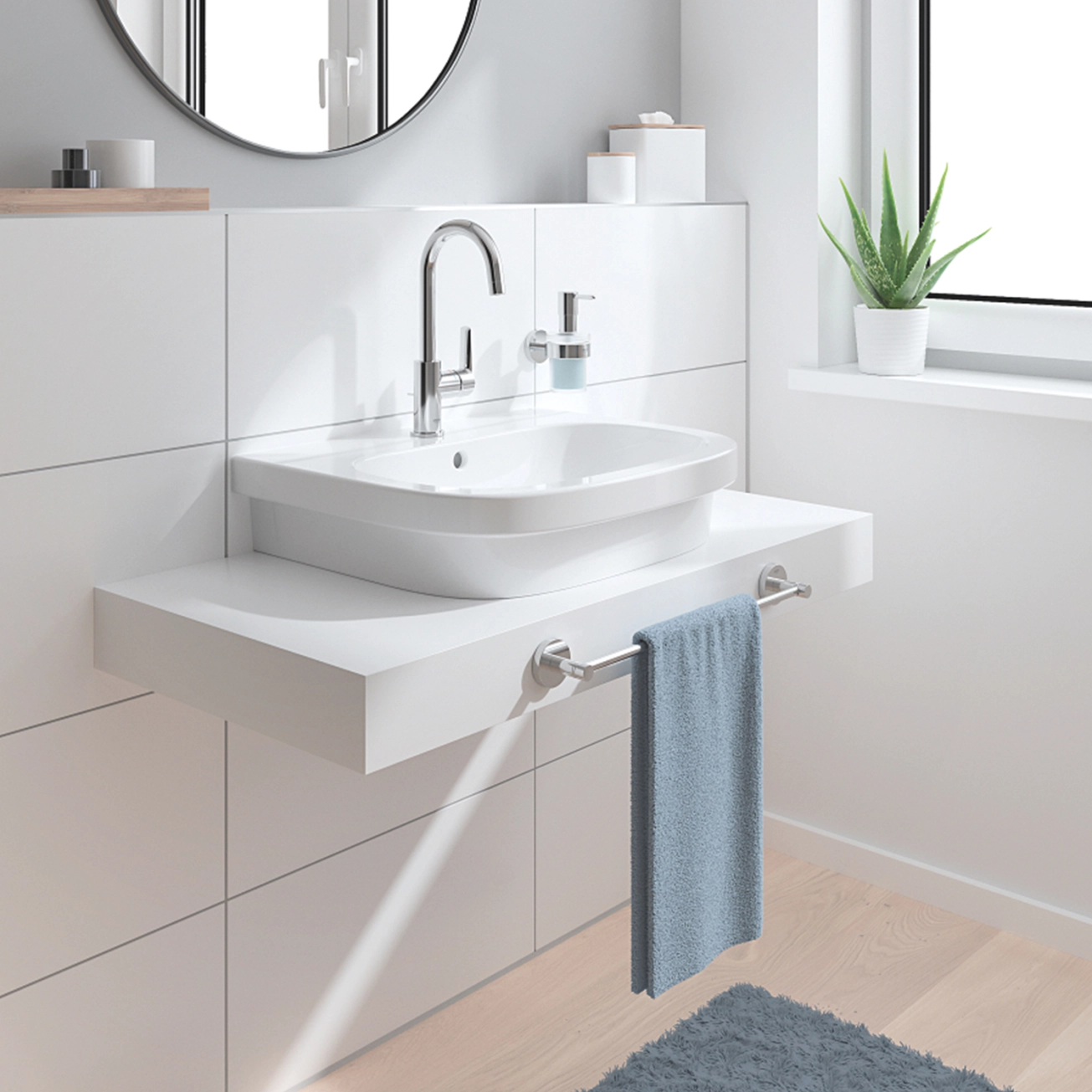 Смеситель для раковины Grohe QuickFix Start L-Size 24203002 Фото - 7