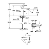 Смеситель для раковины Grohe QuickFix Start M-Size 24204002 Фото - 1