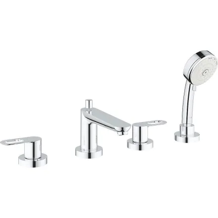 Смеситель для ванны Grohe BauLoop, хром (2511900A)