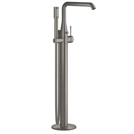 Смеситель для ванны Grohe Essence отдельностоящий, brushed hard graphite (25248AL1)