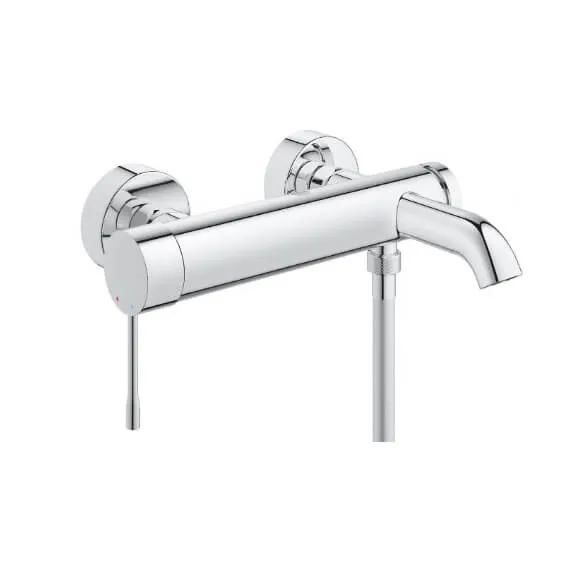 Змішувач для ванни Grohe Essence одноважільний з ручним душем, chrome (25249001) Фото - 3