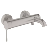Змішувач для ванни Grohe Essence одноважільний, supersteel (25250DC1)