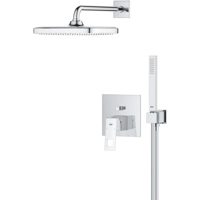 Душевая система скрытого монтажа Grohe Eurocube на 2 выхода 25289000 Фото - 1