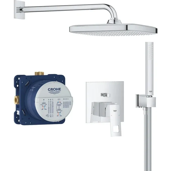Душова система прихованого монтажу Grohe Eurocube на 2 виходи 25289000