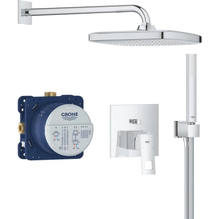Душова система прихованого монтажу Grohe Eurocube на 2 виходи 25289000