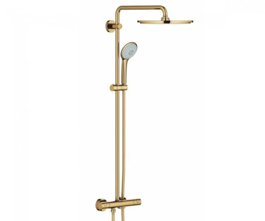 Душевая система с термостатом для настенного монтажа Grohe EUPHORIA XXL 310 (26075GL0)