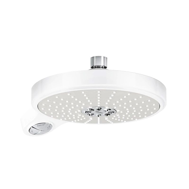 Power&Soul Cosmopolitan 190 Верхній душ и душевий кронштейн 422 мм, кол. Moon White, Yang White Фото - 1