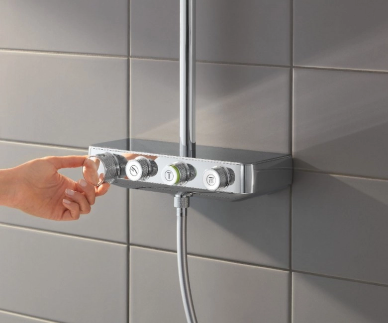 Душова система з термостатом Grohe Euphoria SmartControl 310 DUO Cube  (26508000) Фото - 2
