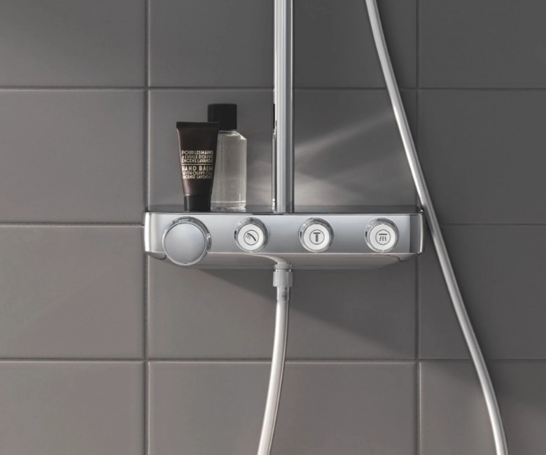 Душова система з термостатом Grohe Euphoria SmartControl 310 DUO Cube  (26508000) Фото - 4