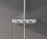 Душова система з термостатом Grohe Euphoria SmartControl 310 DUO Cube  (26508000) Фото - 5