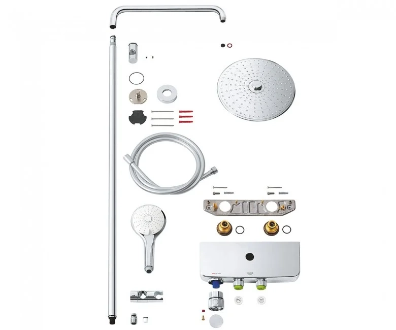 Душевая система с термостатом Grohe Euphoria SmartControl System 260 Фото - 8