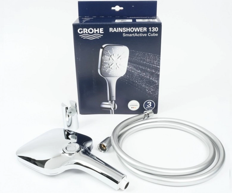 Душовий набір Grohe RAINSHOWER Smartactive Cube 130 (26589000) Фото - 2