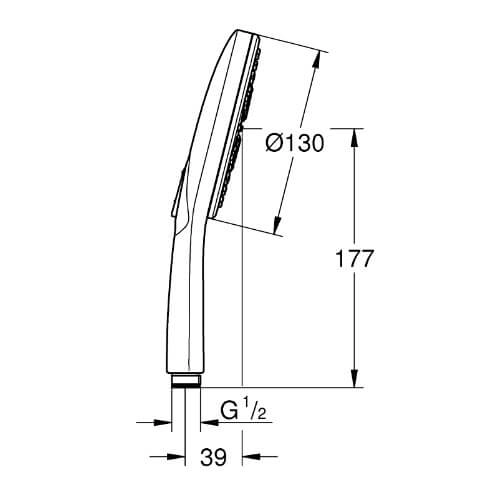 Душевая система Grohe Rainshower Smartactive 26647000 Фото - 4