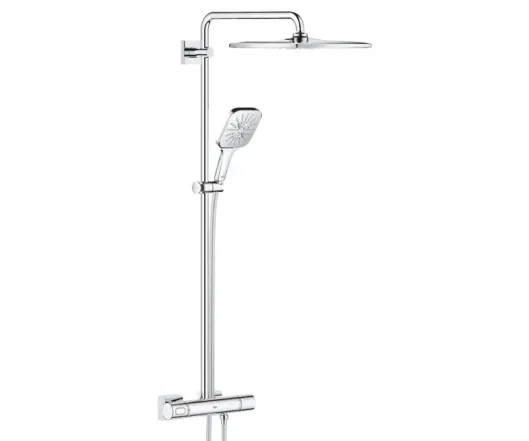 Душевая система Grohe Smartactive Cube 310 с термостатом для настенного монтажа (26649000)