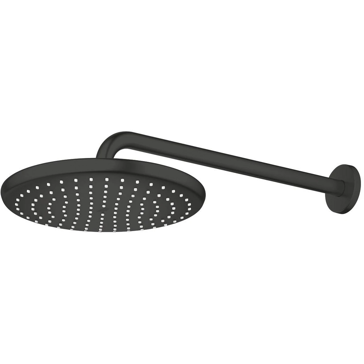 Верхній душ з кронштейном до стіни Grohe Tempesta 250, чорний матовий 266682430 Фото - 3
