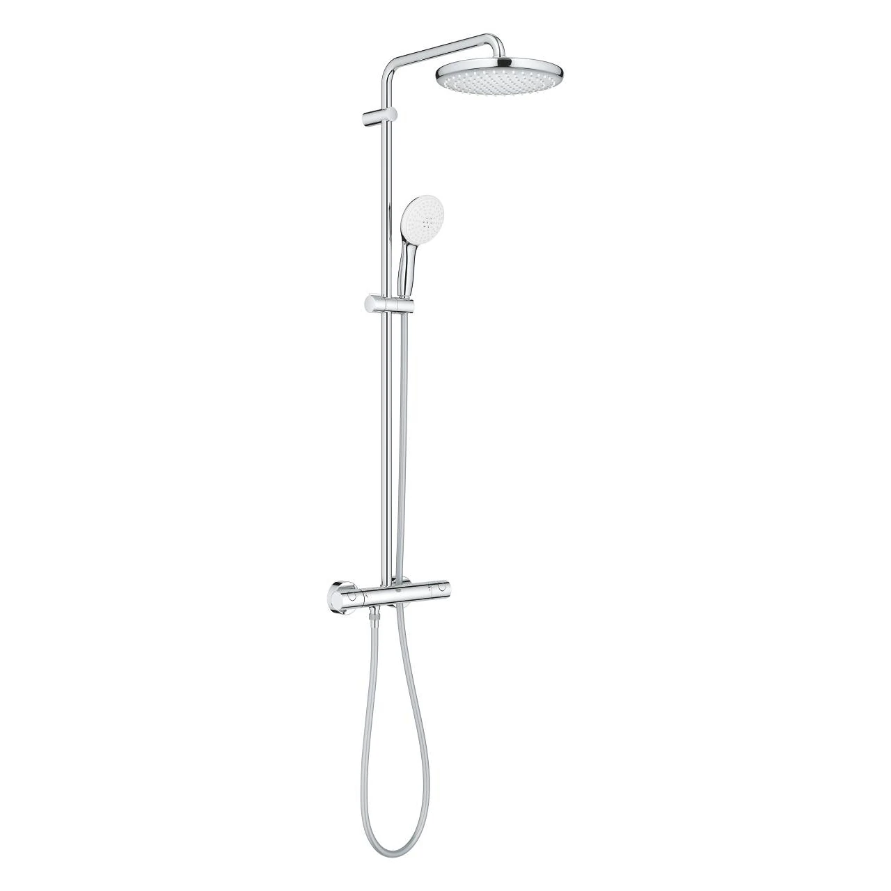 Душевая система с термостатом Grohe Tempesta System 250, хром (26670001) Фото - 3