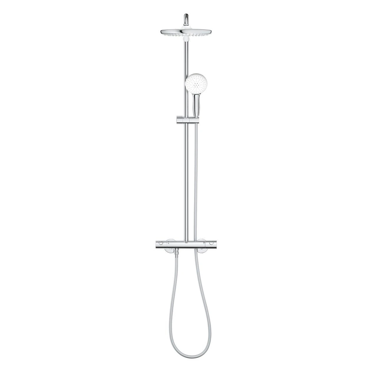 Душевая система с термостатом Grohe Tempesta System 250, хром (26670001) Фото - 5