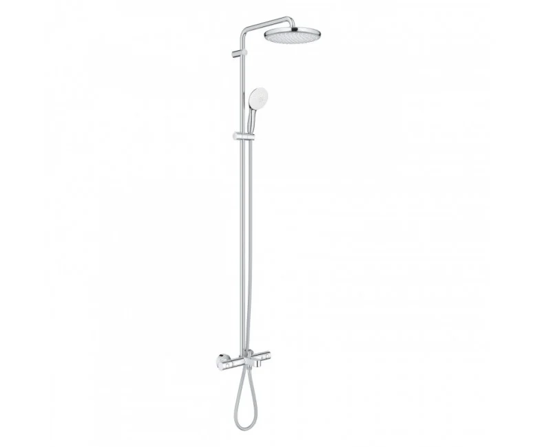 Душова система з термостатом для ванни Grohe Tempesta System 250, хром (26672001)