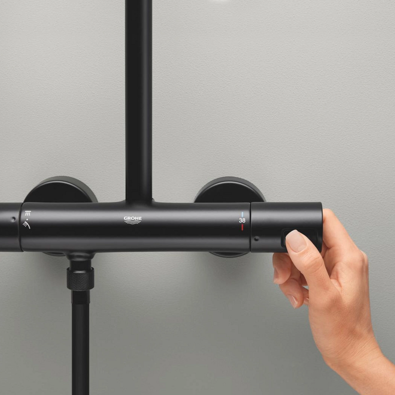 Душова система термостатична Grohe QuickFix Vitalio Start System 250 266772431 Фото - 14
