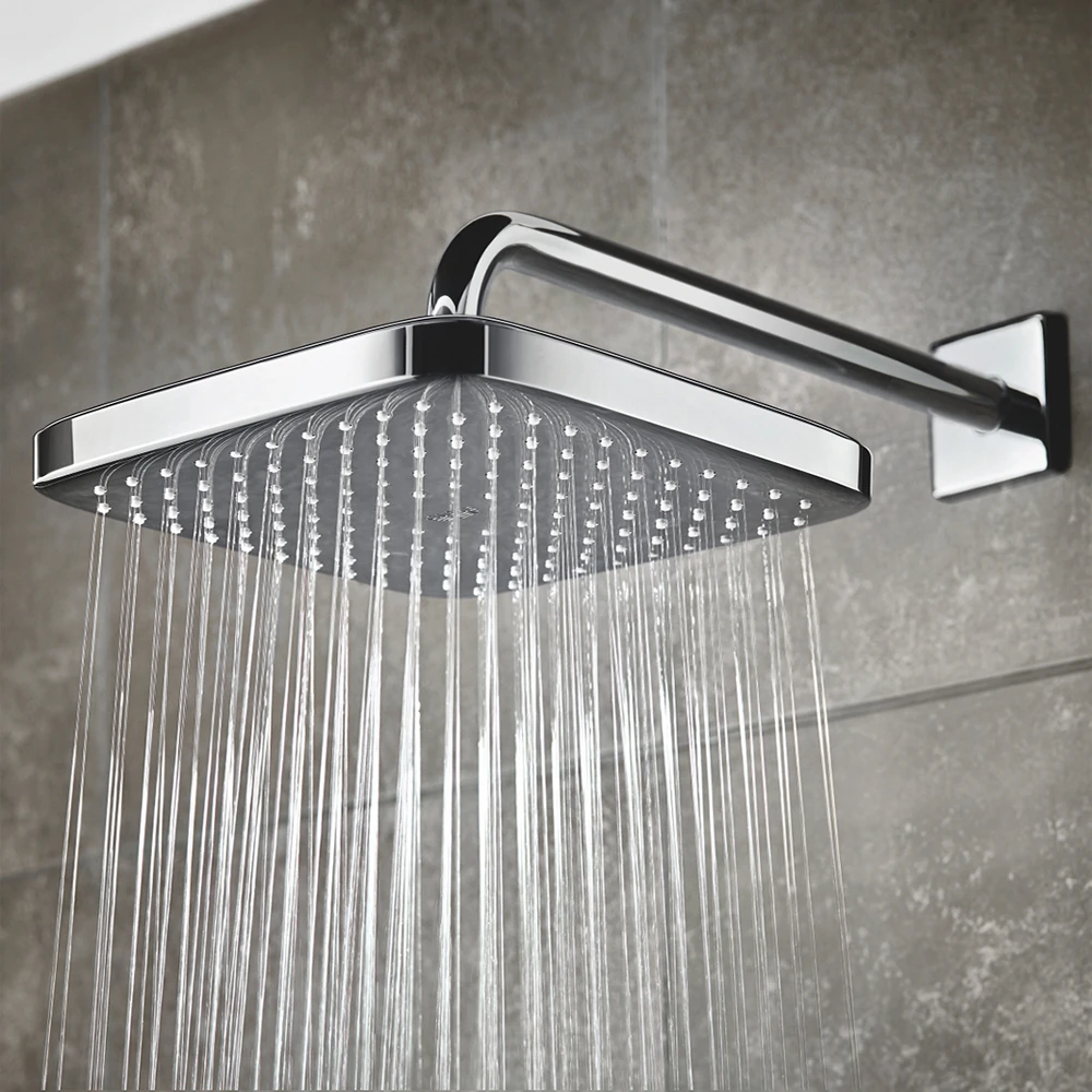 Верхній душ з кронштейном до стіни Grohe Tempesta 250 Cube 26687000 Фото - 2
