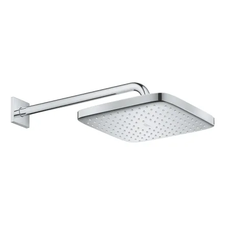 Верхний душ с кронштейном к стене Grohe Tempesta 250 Cube 26687000