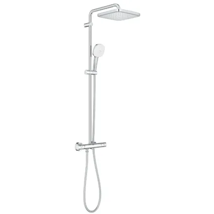 Душевая система Grohe Tempesta System 250 Cube с термостатом для настенного монтажа, хром 26689001