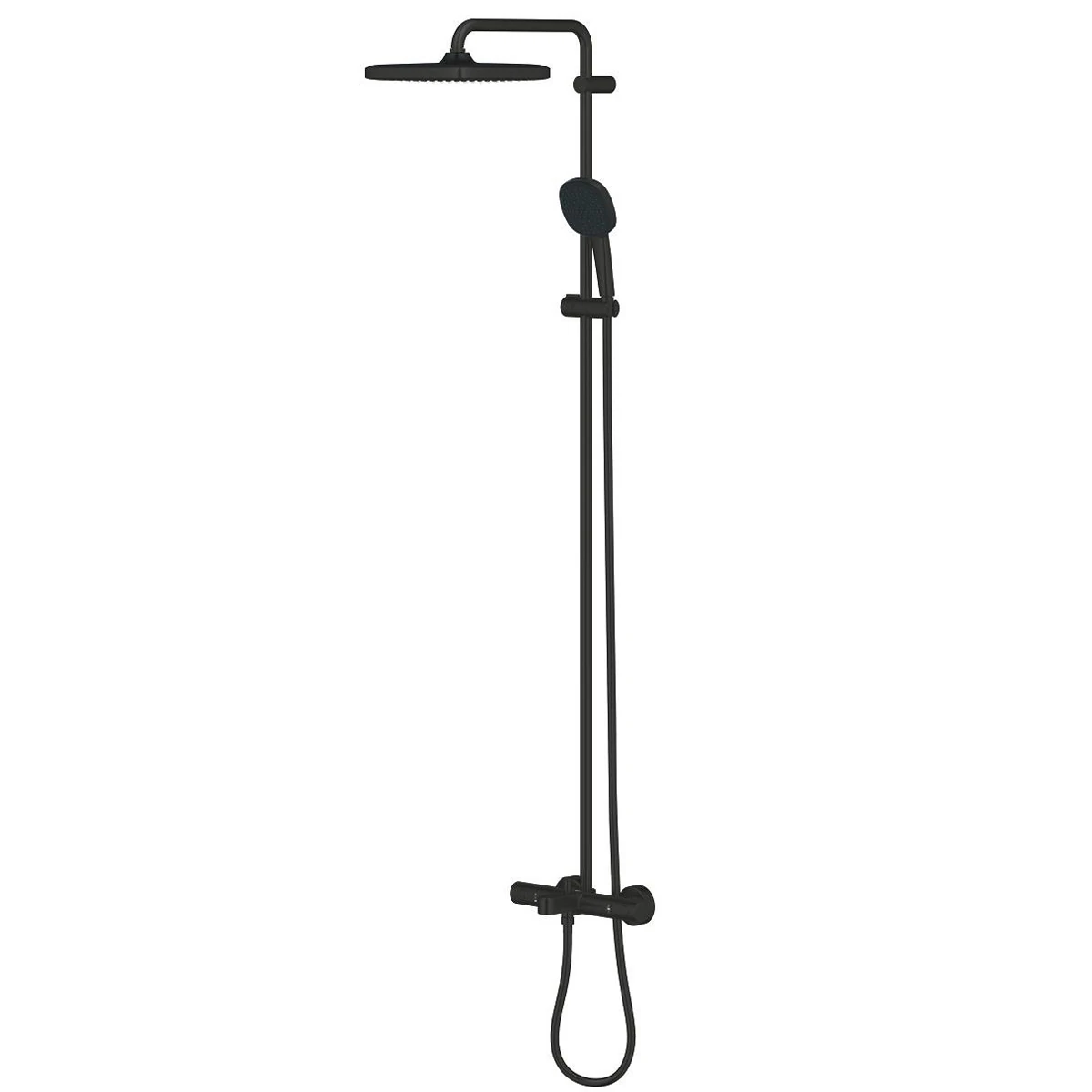 Душова система Grohe Tempesta System 250 Cube, чорний матовий (266912431) Фото - 3