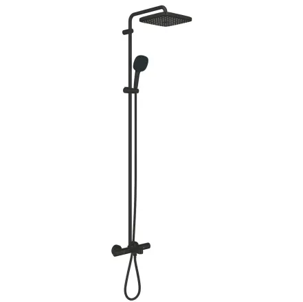 Душевая система Grohe Tempesta System 250 Cube, черный матовый (266912431)