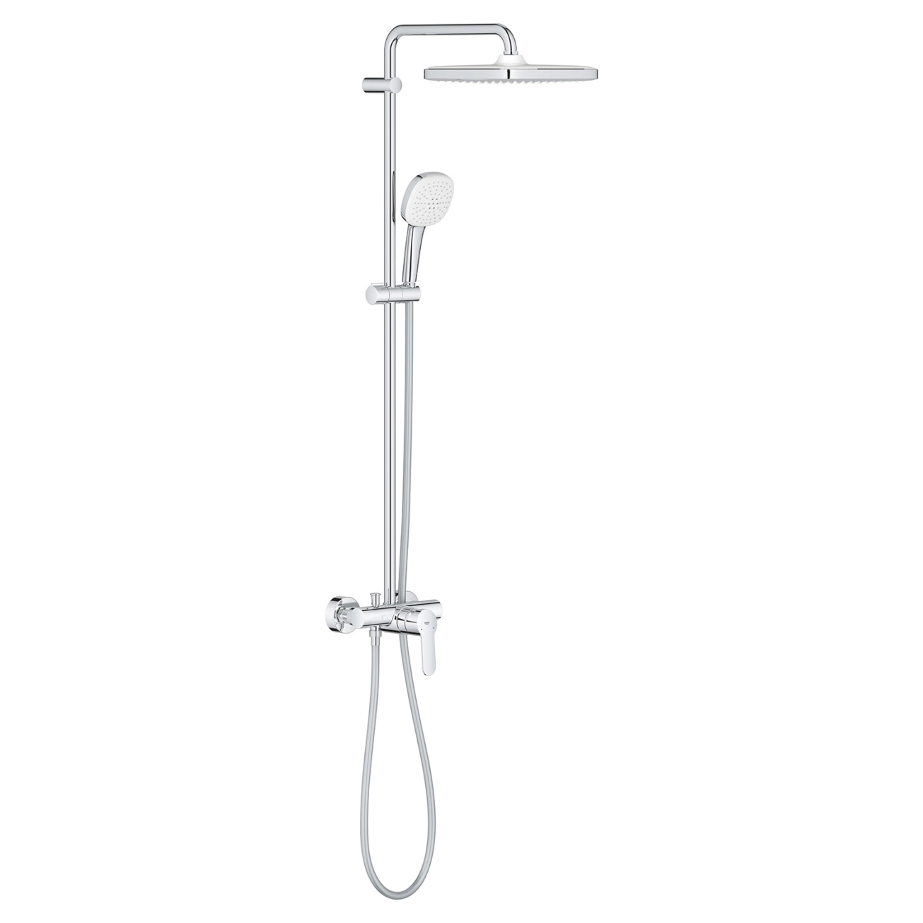 Душова система Grohe Tempesta System 250 Cube з одноважільним змішувачем настінного монтажу 26692001
