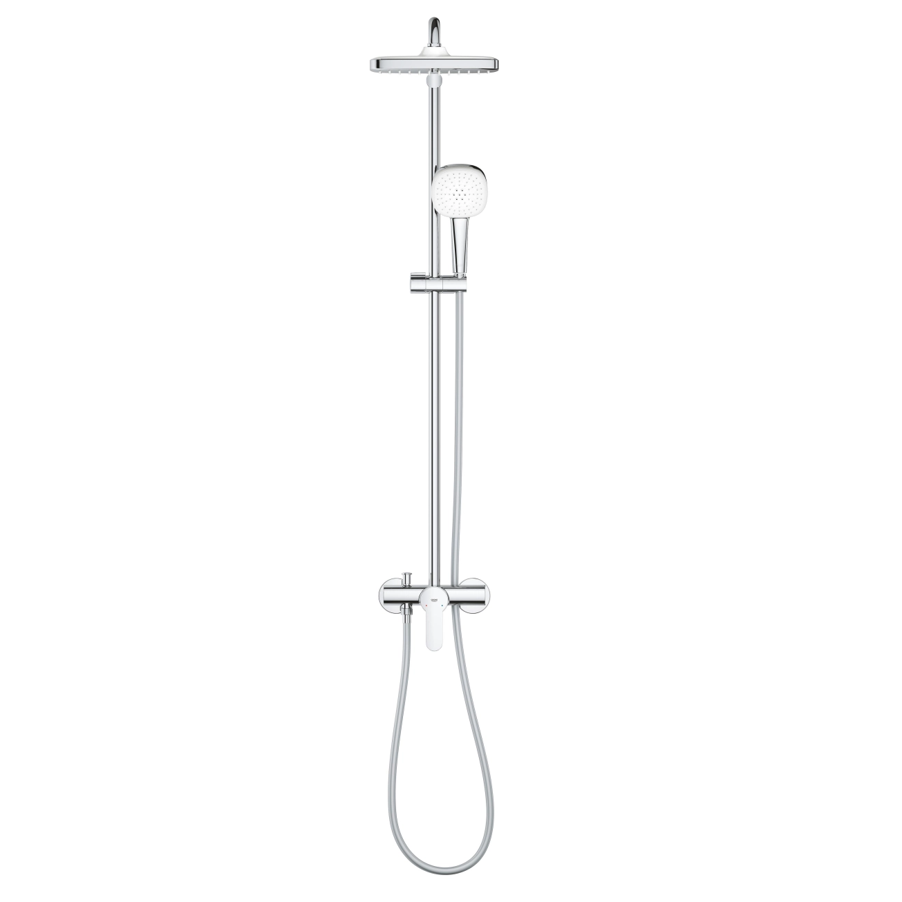 Душова система Grohe Tempesta System 250 Cube з одноважільним змішувачем настінного монтажу 26692001 Фото - 2