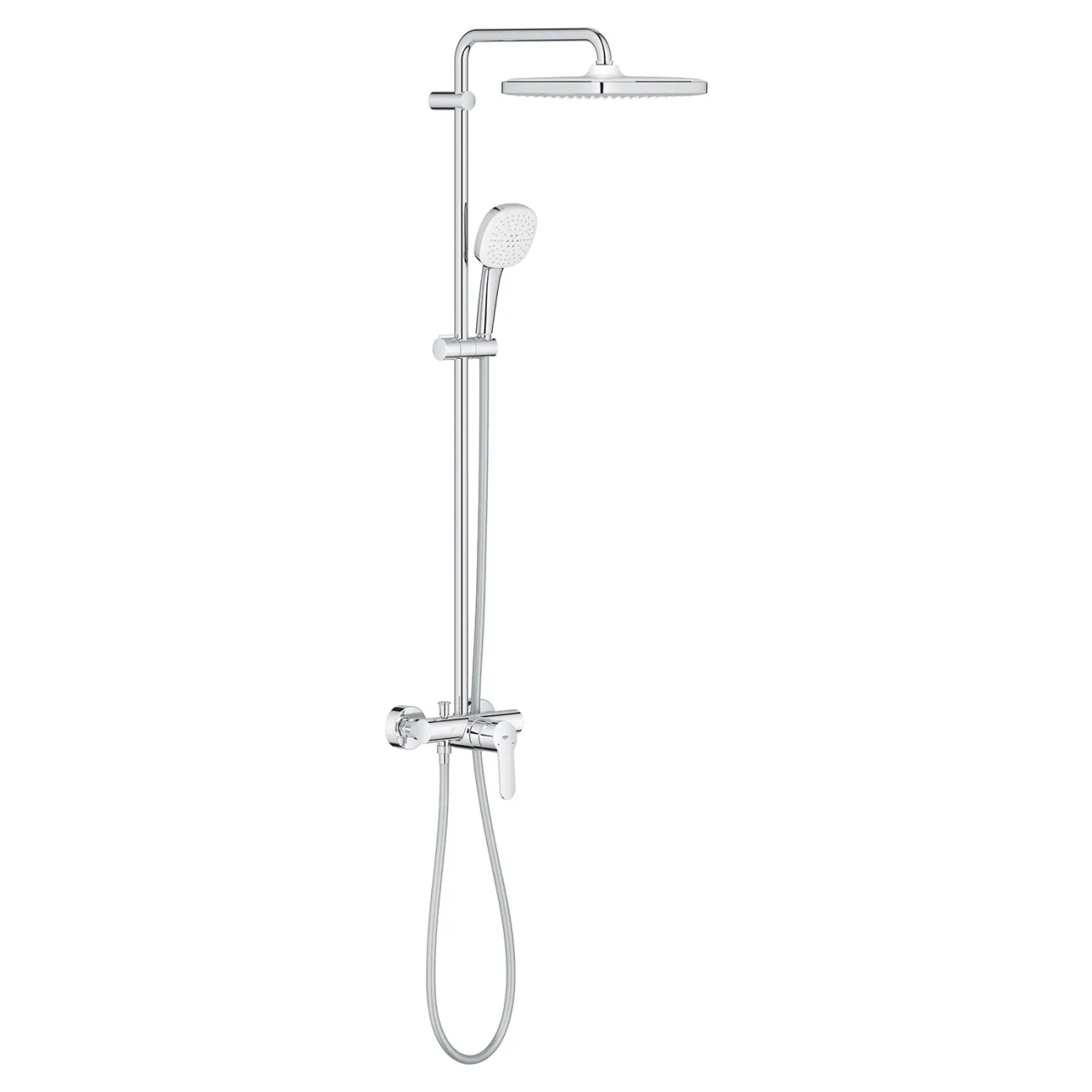 Душевая система Grohe Tempesta System 250 Cube с однорычажным смесителем настенного монтажа 26692001