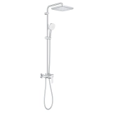 Душова система Grohe Tempesta System 250 Cube з одноважільним змішувачем настінного монтажу 26692001 Фото - 1