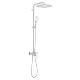 Душевая система Grohe Tempesta System 250 Cube с однорычажным смесителем настенного монтажа 26692001 Фото - 1