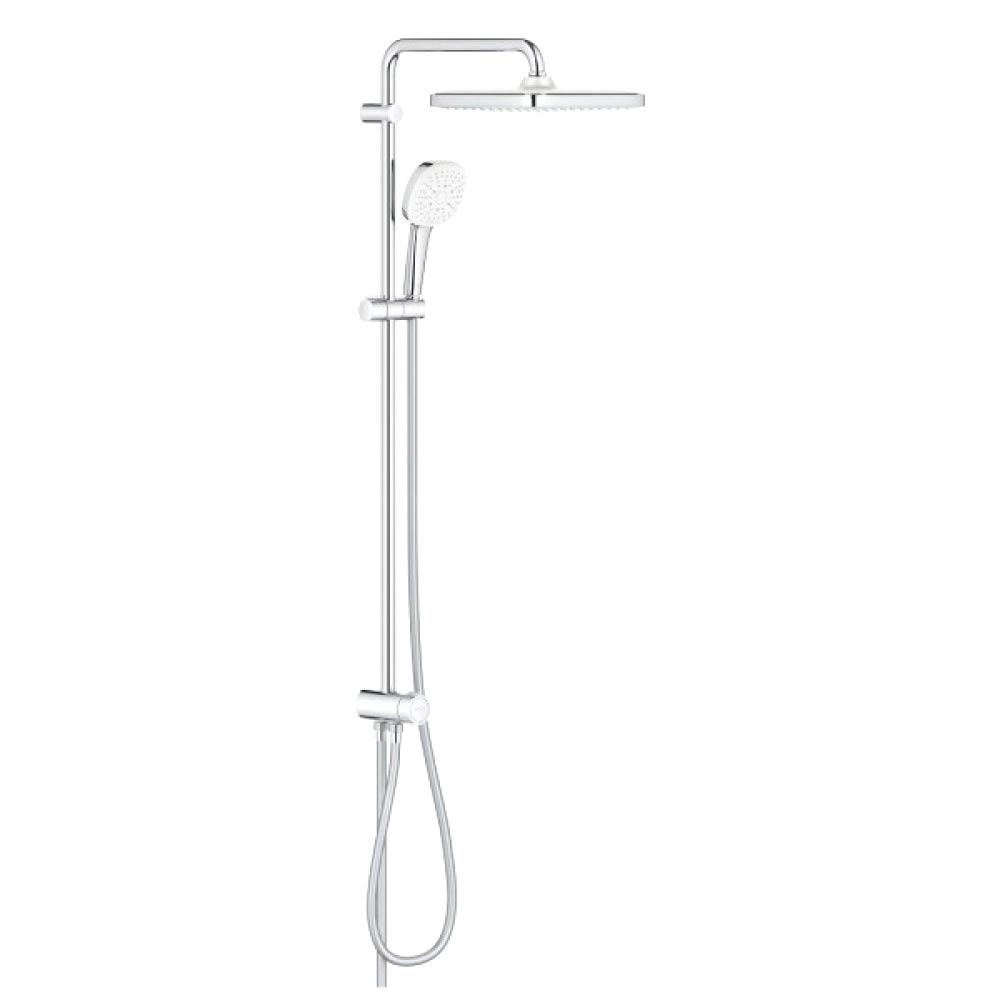 Душевая система Grohe Tempesta System 250 Cube наружного монтажа с переключателем, хром 26694001