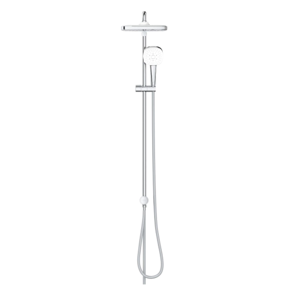 Душевая система Grohe Tempesta System 250 Cube наружного монтажа с переключателем, хром 26694001 Фото - 1