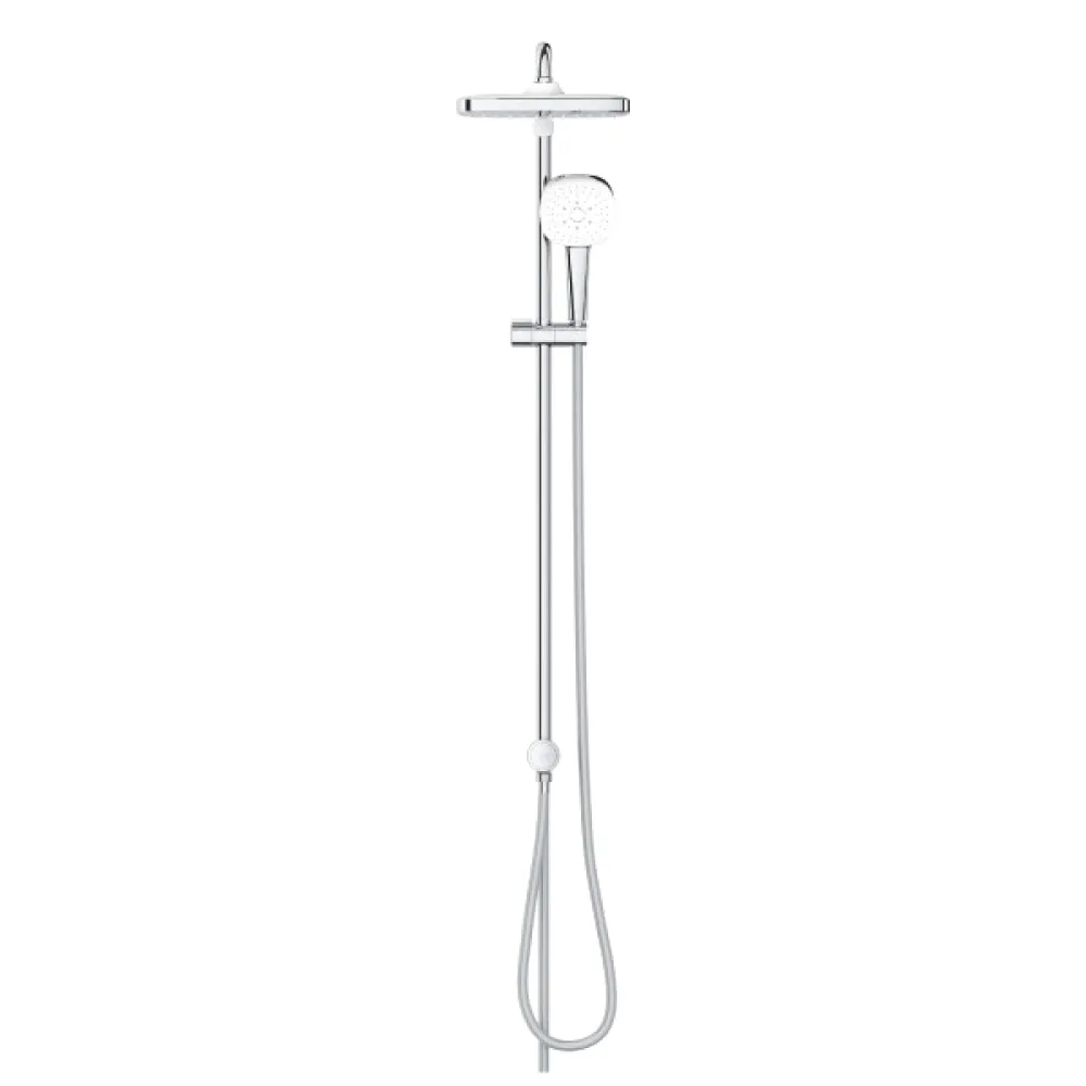 Душова система Grohe Tempesta System 250 Cube зовнішнього монтажу з перемикачем, хром 26694001 Фото - 1