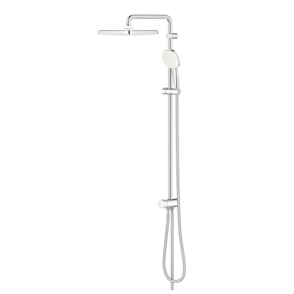 Душова система Grohe Tempesta System 250 Cube зовнішнього монтажу з перемикачем, хром 26694001 Фото - 2
