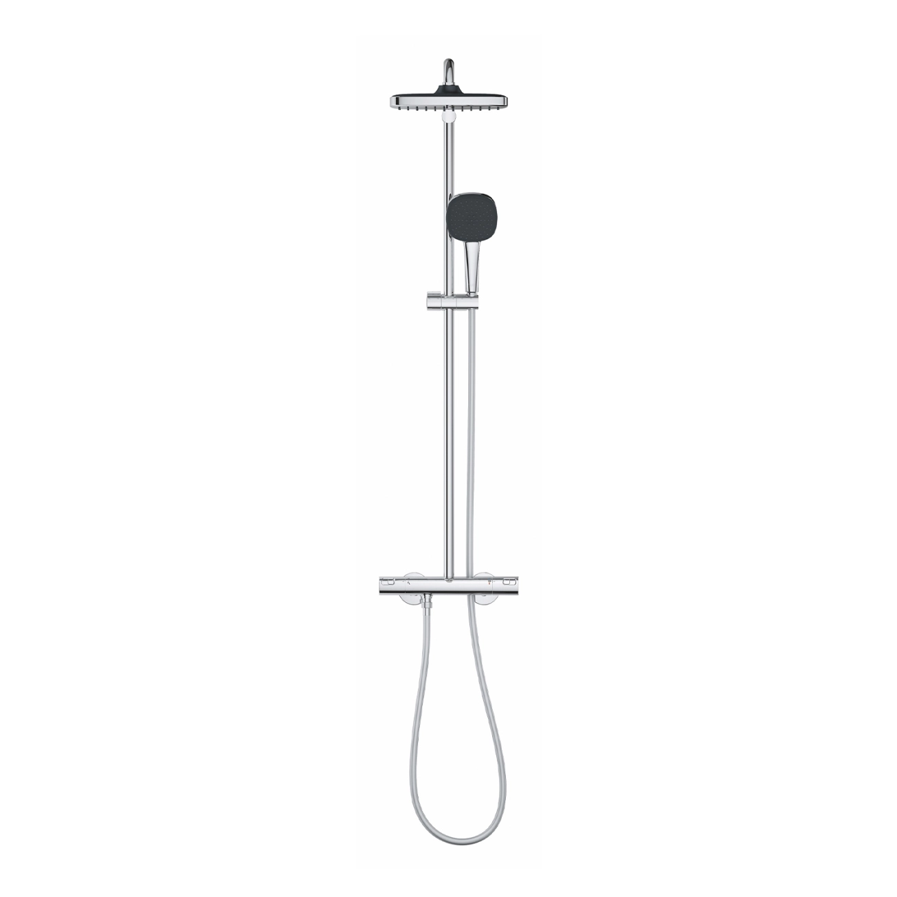 Душова система термостатична Grohe QuickFix Vitalio Comfort System 250 Cube 26696001 Фото - 3