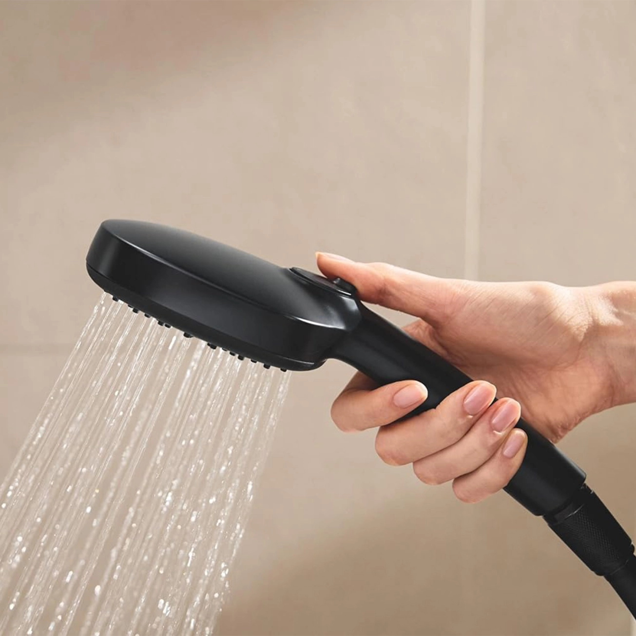 Душевая система термостатическая Grohe QuickFix Vitalio Comfort System 250 Cube 266962431 Фото - 7