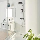 Душевая система термостатическая Grohe QuickFix Vitalio Comfort System 250 Cube 266962431 Фото - 4