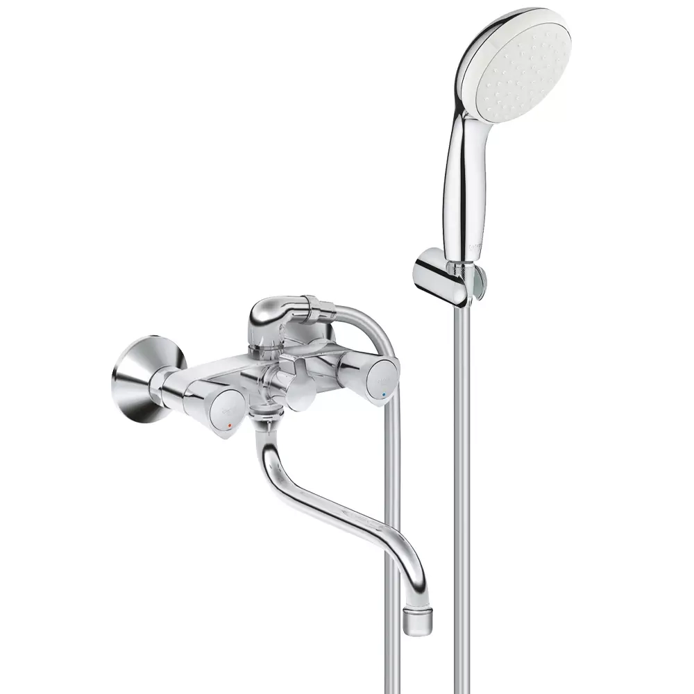 Змішувач для ванни Grohe Costa S з душовим набором, хром (2679210A)