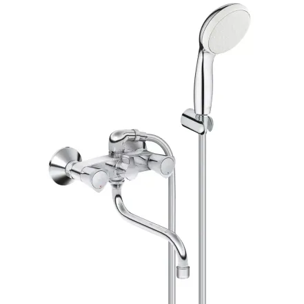 Змішувач для ванни Grohe Costa S з душовим набором, хром (2679210A)